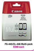 Canon PG-445/CL-446 Multi-Pack-Each