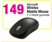 Microsoft Wireless Mobile Mouse