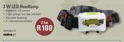Camp Master 3W LED Headlamp-For 2