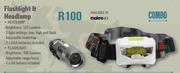 Camp Master Flashlight & Headlamp-Combo