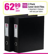 Simple Choice 2 Pack Lever Arch Files-Per Pack