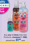 Clicks Kids Hair Products-Each