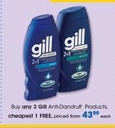 Gill Anti-Dandruff Products-Each
