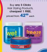 Clicks Hair Styling Products-Each