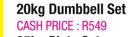  20kg Dumbbell Set