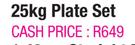 25kg Plate Set