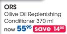 ORS Oilive Oil Replenishing Conditioner-370ml