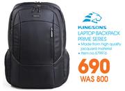 Kingsons Laptop Backpack Prime Series