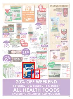 Dis-Chem : Healthy Living (18 Sep - 11 Oct 2015), page 19