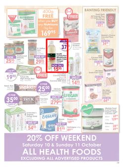 Dis-Chem : Healthy Living (18 Sep - 11 Oct 2015), page 19
