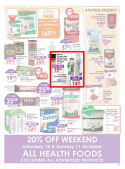 Dis-Chem : Healthy Living (18 Sep - 11 Oct 2015), page 19