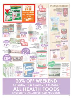 Dis-Chem : Healthy Living (18 Sep - 11 Oct 2015), page 19