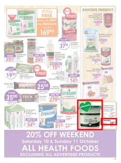 Dis-Chem : Healthy Living (18 Sep - 11 Oct 2015), page 19