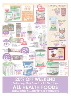 Dis-Chem : Healthy Living (18 Sep - 11 Oct 2015), page 19