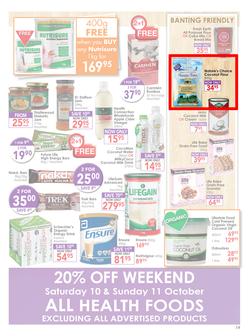Dis-Chem : Healthy Living (18 Sep - 11 Oct 2015), page 19