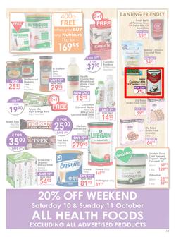 Dis-Chem : Healthy Living (18 Sep - 11 Oct 2015), page 19