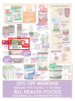 Dis-Chem : Healthy Living (18 Sep - 11 Oct 2015), page 19