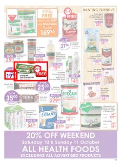 Dis-Chem : Healthy Living (18 Sep - 11 Oct 2015), page 19
