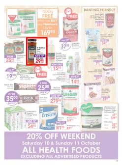 Dis-Chem : Healthy Living (18 Sep - 11 Oct 2015), page 19