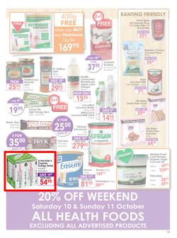 Dis-Chem : Healthy Living (18 Sep - 11 Oct 2015), page 19