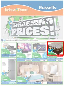 Joshua Doore & Russells : Smashing Prices (4 May - 10 May 2015), page 1