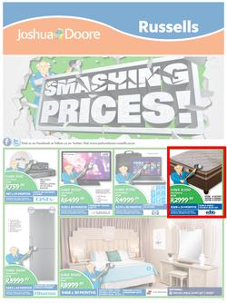 Joshua Doore & Russells : Smashing Prices (4 May - 10 May 2015), page 1