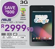 Asus Nexus 7" WiFi+ 3G Tablet