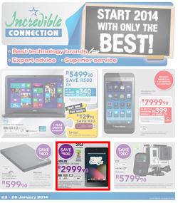 Incredible Connection : Start 2014 With Only The Best! (23 Jan - 26 Jan 2014), page 1
