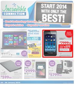 Incredible Connection : Start 2014 With Only The Best! (23 Jan - 26 Jan 2014), page 1