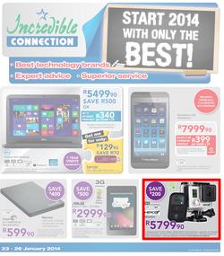 Incredible Connection : Start 2014 With Only The Best! (23 Jan - 26 Jan 2014), page 1