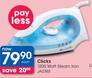 Clicks 1200W Steam Iron JA2365