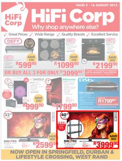 HiFi Corp : Why Shop Anywhere Else? (5 Aug - 16 Aug 2015), page 1