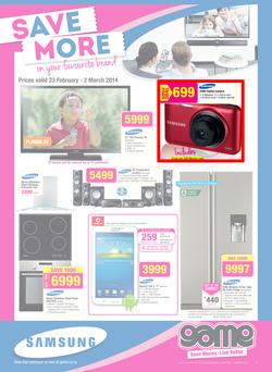 Game : Save More On Your Favourite Brand (23 Feb - 2 Mar 2014), page 1
