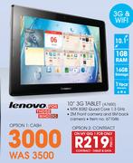 Lenovo 10" 3G Tablet A7600
