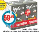 Vitaforce Ultra A-Z Banded With Ultra C Tab 60 + 60's Free