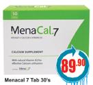 Menacal 7 Tab-30's