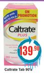 Caltrate Tab-90's