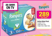 Pampers Active Baby Pack-Per Pack