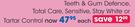Listerine Teeth & Gum Defence,Total Care,Sensitive,Stay White Or Tartar Control-Each