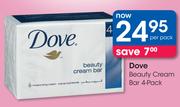 Dove Beauty Cream Bar-4's pack