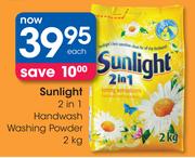 Sunlight 2 In 1 Handwash Washing Powder-2kg
