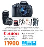 Canon 700D Ultimate DSLR Bundle