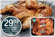 Fresh Choice Marinated Spatchcock Chicken-Per Kg