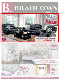 Bradlows : Added Value Sale (10 Oct - 20 Oct 2016), page 1