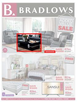 Bradlows : Added Value Sale (10 Oct - 20 Oct 2016), page 1