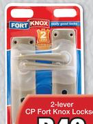 2 Lever CP Fort Knox Lockset H69674/5-Each