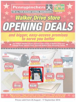Pennypinchers : Walker Drive Store Opening Deals (25 Aug - 17 Sep 2016), page 1