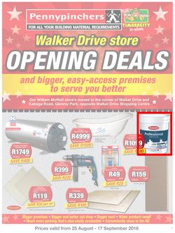 Pennypinchers : Walker Drive Store Opening Deals (25 Aug - 17 Sep 2016), page 1