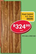 Kiaat Catafoil H.C. Door D05292 813x2032mm