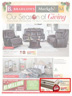 Bradlows & Morkels : Our Season Of Giving (7 Dec - 24 Dec 2015), page 1